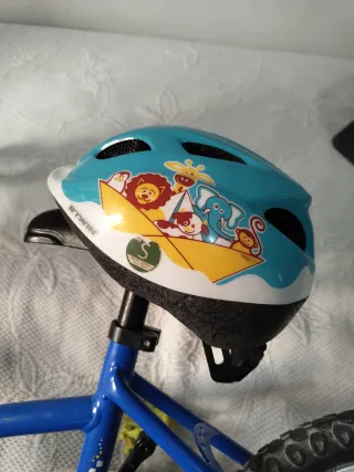 Bicicleta infantil azul