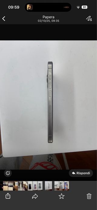 iPhone 15 Pro 256GB Titanio Naturale