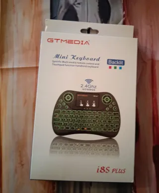 Mini Teclado Inalámbrico GTMEDIA i8S PLUS