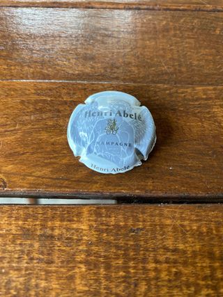 Chapa de champagne Henri Abelé