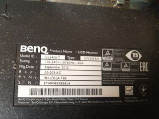 Monitor BenQ 26,6 Auxiliar