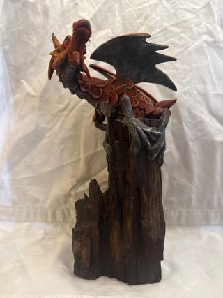 Soprano Drago Legno Artigianale