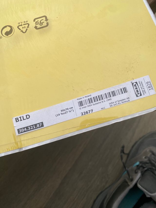 2 Láminas decorativas Ikea a estrenar