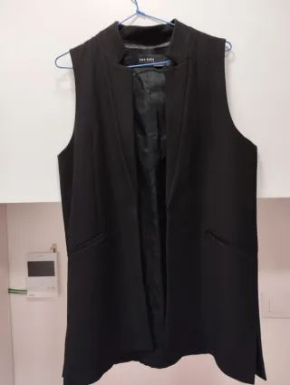 Chaleco Zara Negro