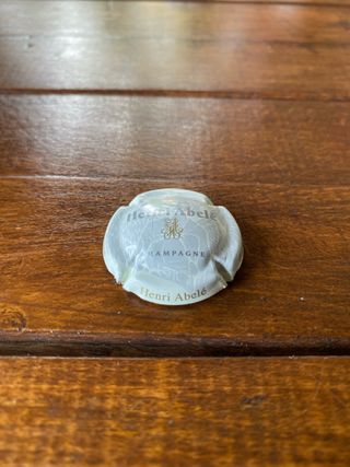 Chapa de champagne Henri Abelé