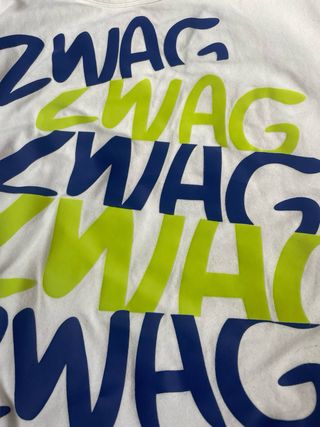 Camiseta Zumba Blanca con Estampado