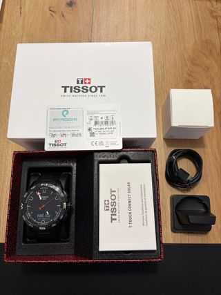 Reloj Tissot T-Touch Connect Solar Negro