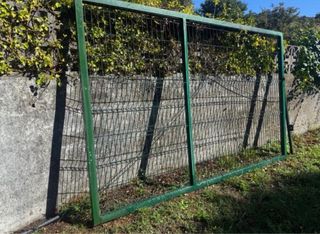 Portal de hierro reforzado 3,15m x 1,99m