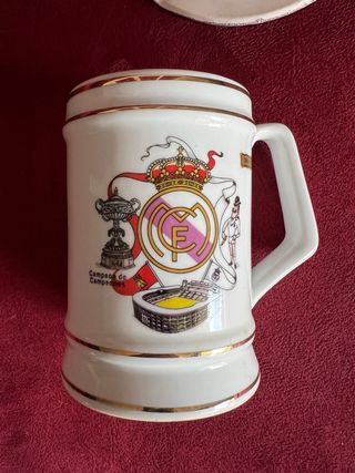 Conjunto porcelana Real Madrid