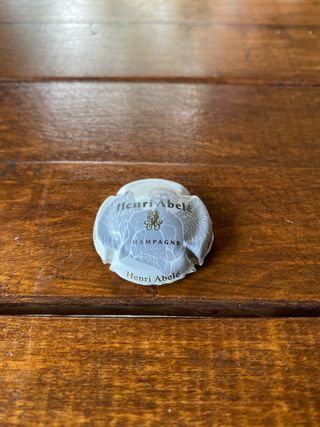 Chapa de champagne Henri Abelé