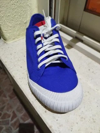 Zapatillas Le Coq Sportif Azul y Blanco