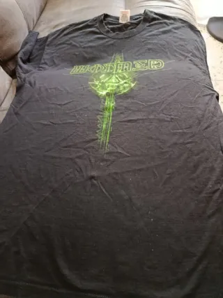 Camiseta Wormed Talla L Negra