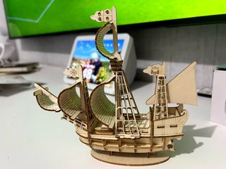 2 Pz.Puzzle The Götheborg Ship Puzzle 3D in legno 