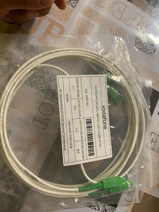 Cable Fibra Óptica Vodafone SC/APC-SC/APC