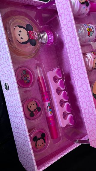 Maletín Maquillaje Infantil Disney Tsum Tsum Rosa