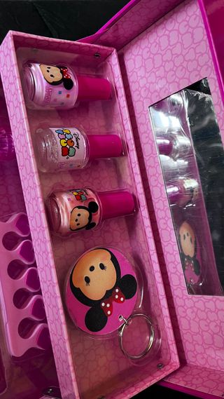 Maletín Maquillaje Infantil Disney Tsum Tsum Rosa