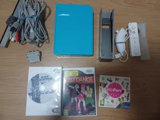 Consola Nintendo Wii Azul + Juegos