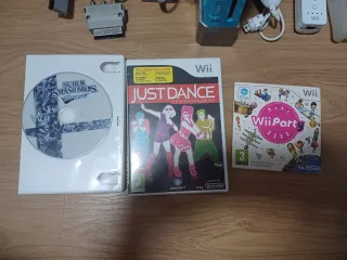 Consola Nintendo Wii Azul + Juegos