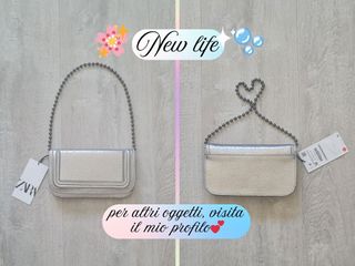 Borsa Zara Argento