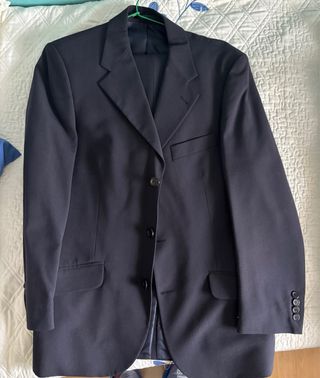 Traje hombre azul marino boda