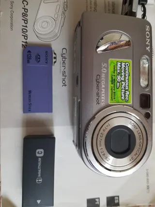 Sony Cyber-shot DSC-P8 Cámara Digital