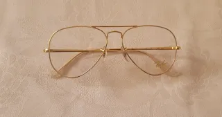 Gafas de vista Ray-Ban Aviator Doradas