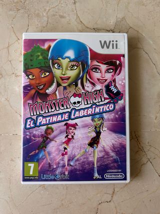 Juego Wii Monster High y Heatsheeker 