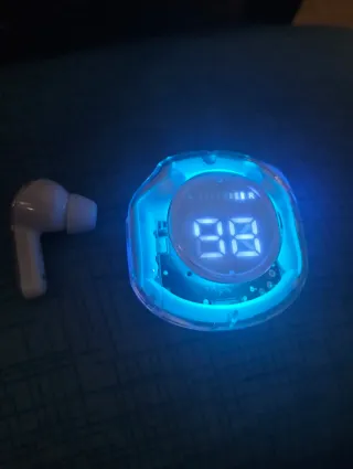 Auriculares Inalámbricos Bluetooth Azul/Blanco