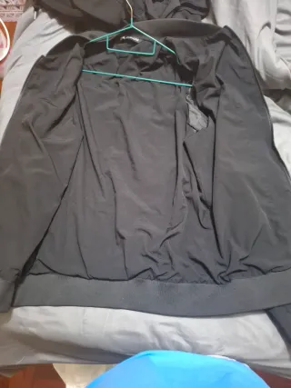 Chaqueta Zara Negra Hombre de entretiempo
