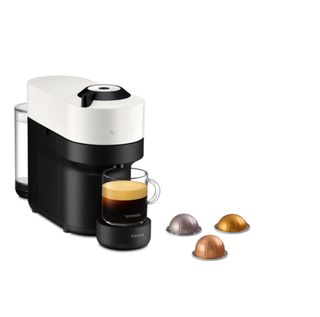 Cafetera Nespresso Vertuo Krups Blanca/Negra