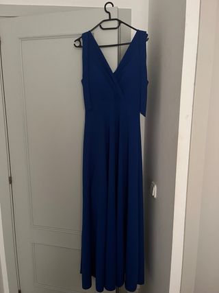 Vestido azul nuevo con etiqueta