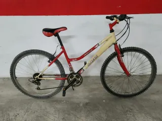 Bicicleta JL-WENTI Prima 26 Roja/Crema