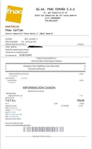 Apple Watch Ultra 2 GPS + Celular Regaló sin abrir