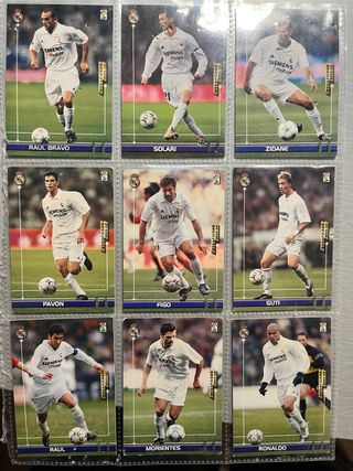 Colección cromos Real Madrid 2003-2004