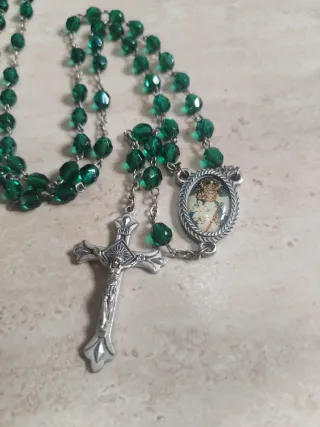 Rosario Italiano Cruz y Virgen