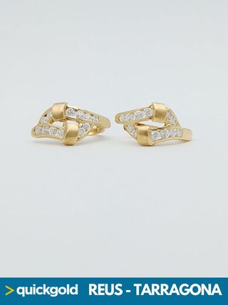 035-04-00498 PENDIENTES ORO DE 18K NUDO