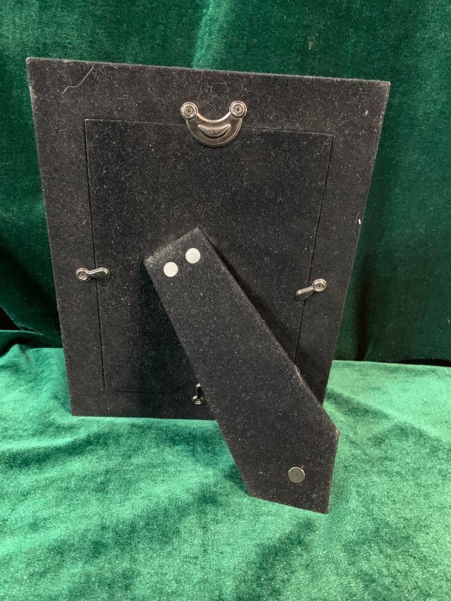 MARCO CHAPADO EN PLATE CON DECORACIÓN