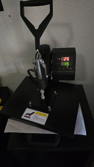 Prensa de Calor 30x25cm vinilo textil/ sublimación