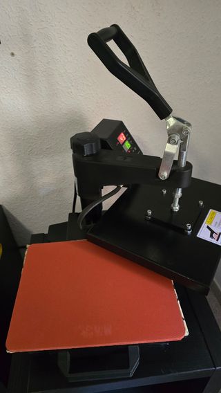 Prensa de Calor 30x25cm vinilo textil/ sublimación