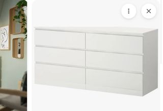 Cajonera Ikea 6 cajones blanca