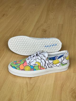 Zapatillas Vans 38, Era U-color floral true White 