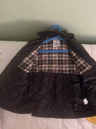 Abrigo niño tipo Barbour Talla 4/5