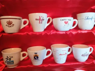 Tazzine caffè pubblicitarie