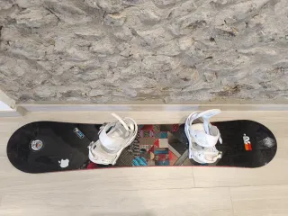 Tabla Snowboard Burton con Fijaciones