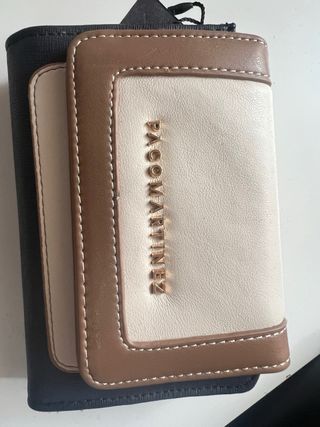 Cartera PACO MARTINEZ beige y marrón