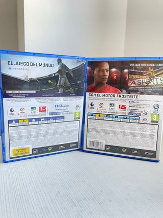 FIFA 17 y FIFA 18 PS4