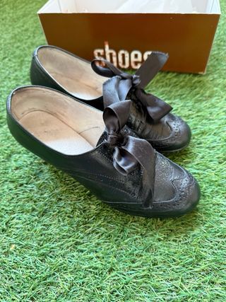 Zapatos Baturra Talla 35 Negros