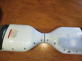 Hoverboard blanco y negro