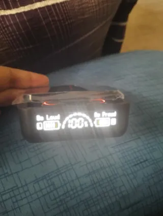 Auriculares Bluetooth Inalámbricos Negros y Rojos 