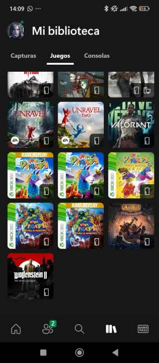 Xbox Series S + Mando + Juegos